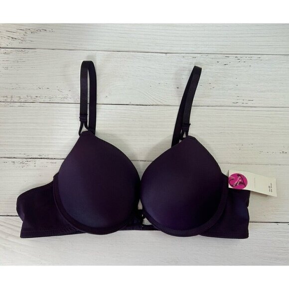 I Love Your Style Ultimate Push Up Bra Purple Size 38B NWT - Picture 1 of 7